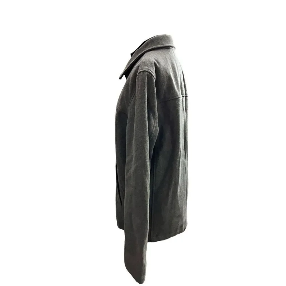 Dockers Men’s Lined Midweight Wool Blend Coat / NWT